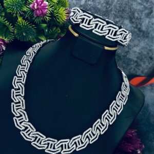 Unique Cuban Necklace - Very Sophisticated Quality Solid Cuban Necklace + Original Steel Pendant and Bracelet